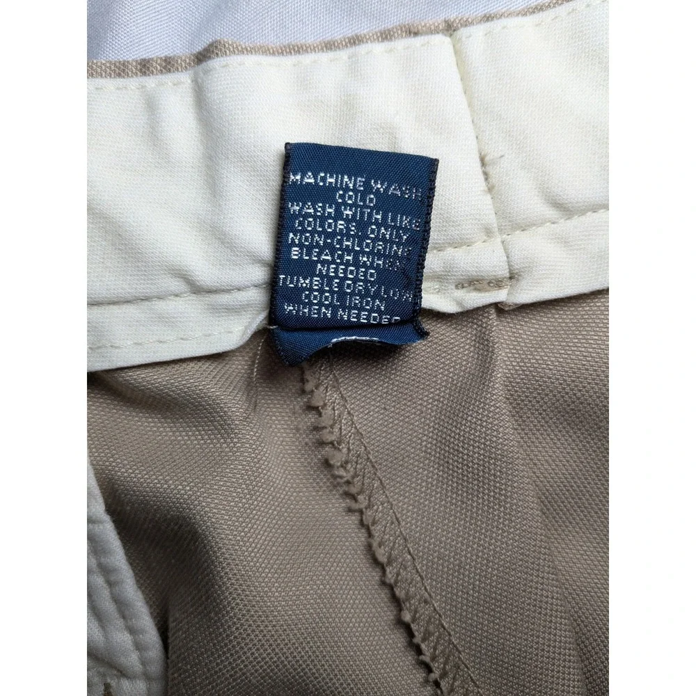 Polo By Ralph Lauren Men's Khaki Dress Pants Missing Size Tag‎ See Description